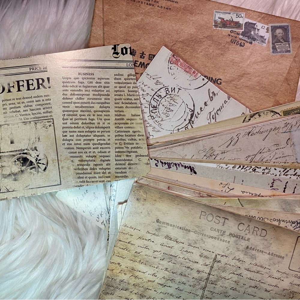 Vintage Look Postcards